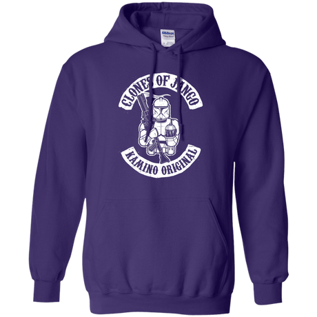 Sweatshirts Purple / S Clones of Jango Pullover Hoodie