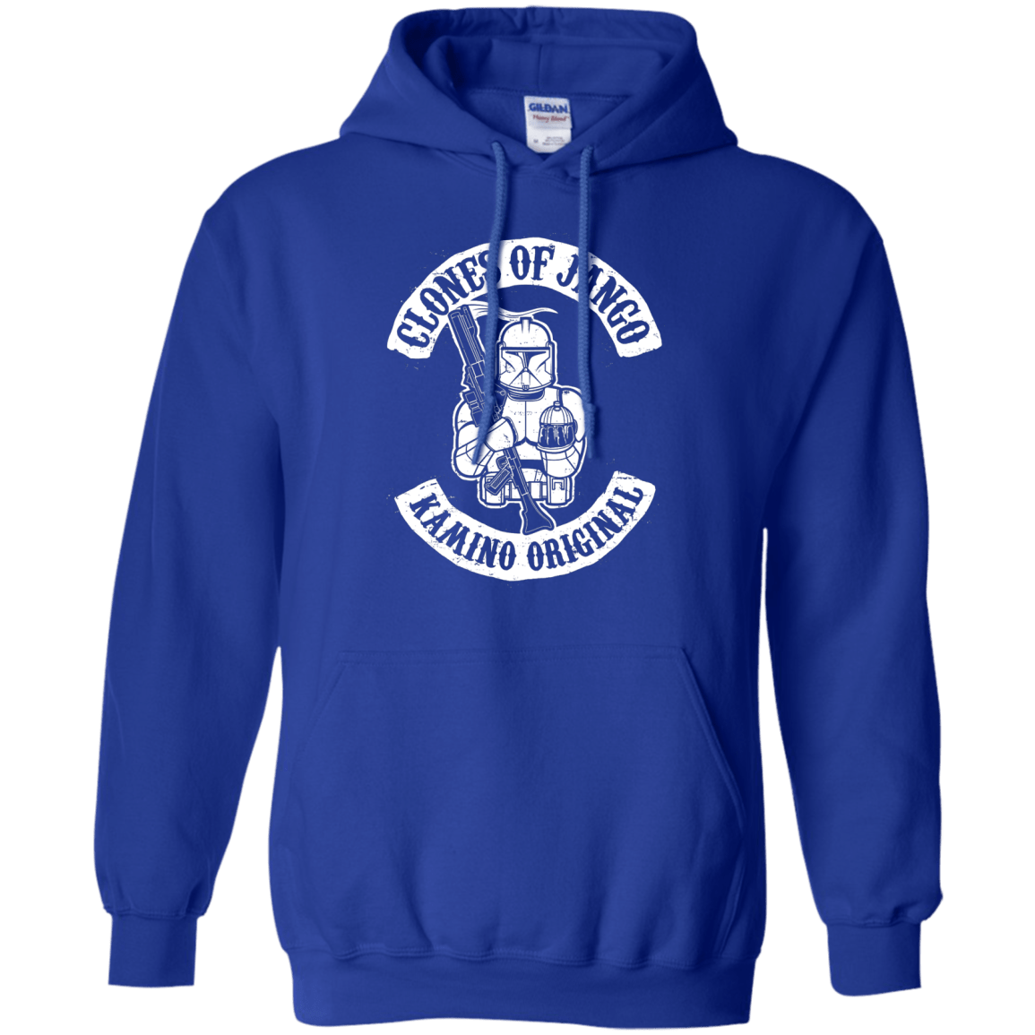 Sweatshirts Royal / S Clones of Jango Pullover Hoodie