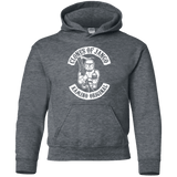 Sweatshirts Dark Heather / YS Clones of Jango Youth Hoodie