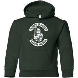 Sweatshirts Forest Green / YS Clones of Jango Youth Hoodie