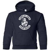 Sweatshirts Navy / YS Clones of Jango Youth Hoodie