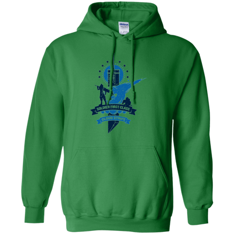 Sweatshirts Irish Green / Small Cloud Strife White Pullover Hoodie