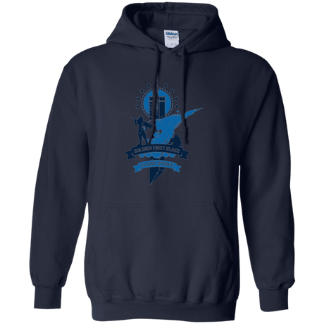 Sweatshirts Navy / Small Cloud Strife White Pullover Hoodie