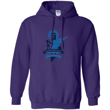 Sweatshirts Purple / Small Cloud Strife White Pullover Hoodie