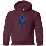 Sweatshirts Maroon / YS Cloud Strife White Youth Hoodie