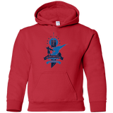 Sweatshirts Red / YS Cloud Strife White Youth Hoodie