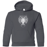 Cloudy Wolf Youth Hoodie