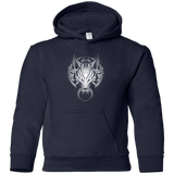 Cloudy Wolf Youth Hoodie