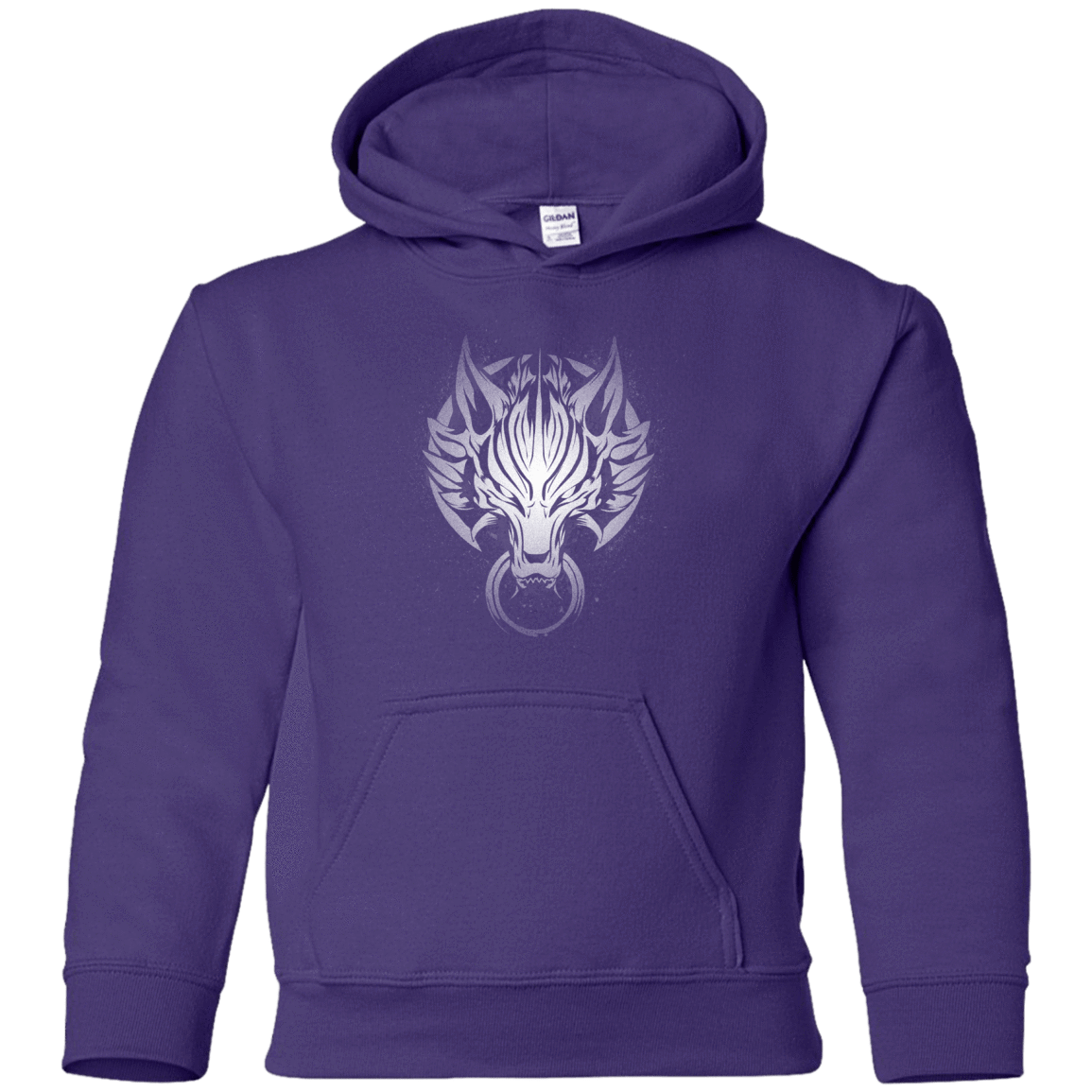 Cloudy Wolf Youth Hoodie