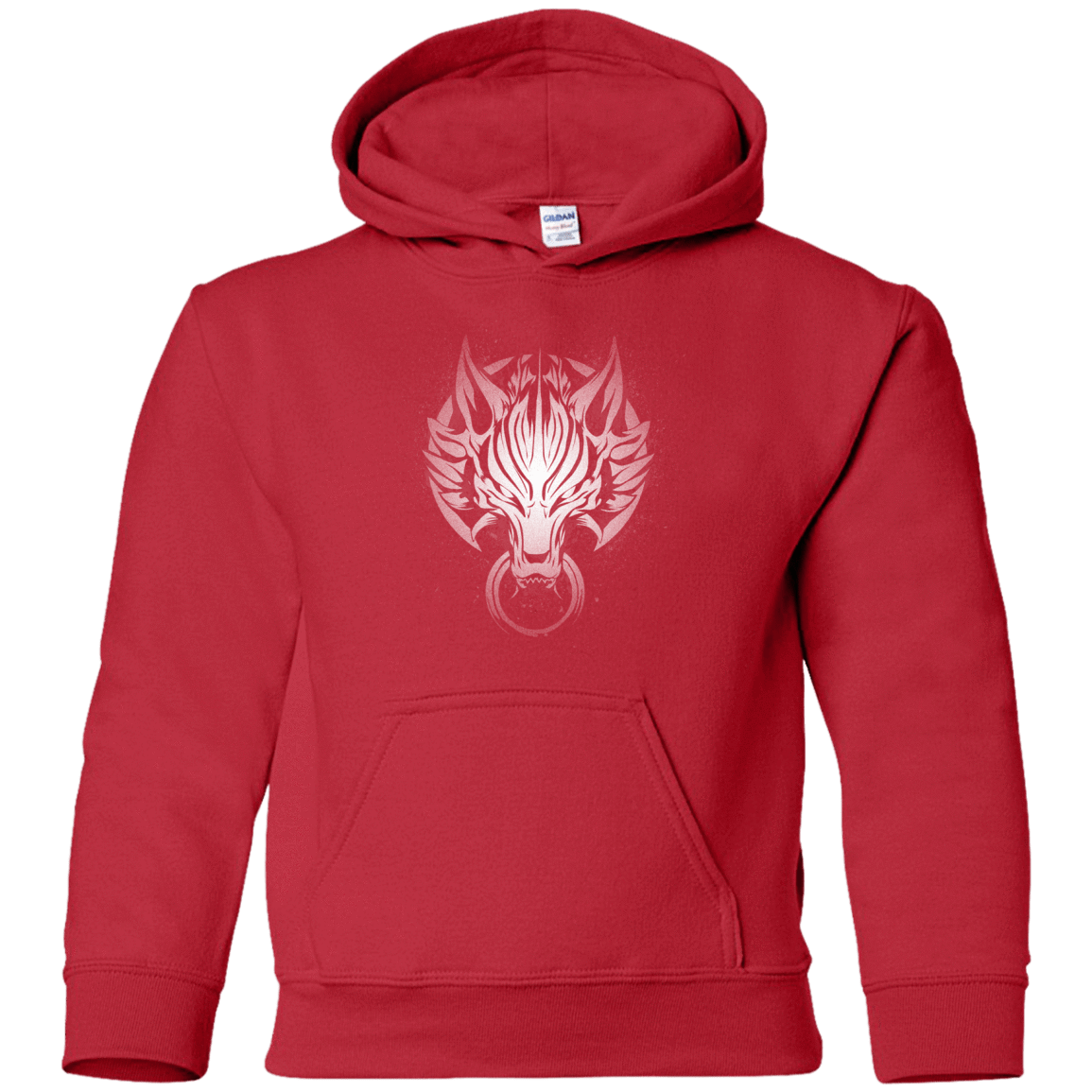 Cloudy Wolf Youth Hoodie