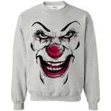 Sweatshirts Ash / Small Clown Face Crewneck Sweatshirt