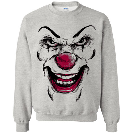Sweatshirts Ash / Small Clown Face Crewneck Sweatshirt