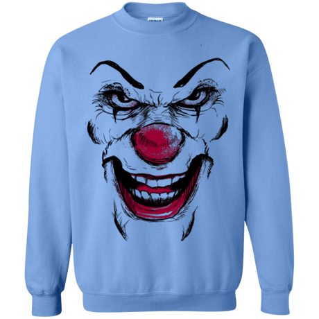 Sweatshirts Carolina Blue / Small Clown Face Crewneck Sweatshirt
