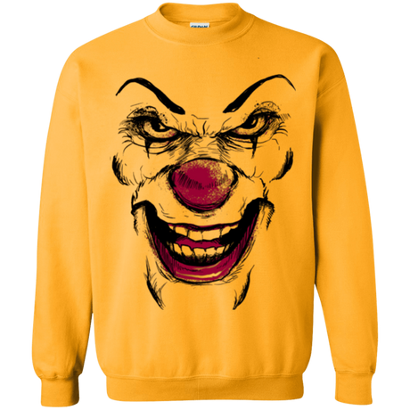 Sweatshirts Gold / Small Clown Face Crewneck Sweatshirt
