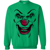 Sweatshirts Irish Green / Small Clown Face Crewneck Sweatshirt