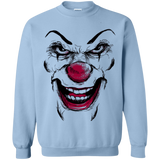 Sweatshirts Light Blue / Small Clown Face Crewneck Sweatshirt
