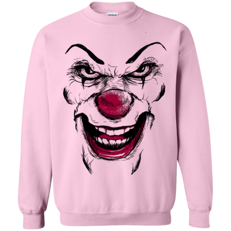 Sweatshirts Light Pink / Small Clown Face Crewneck Sweatshirt