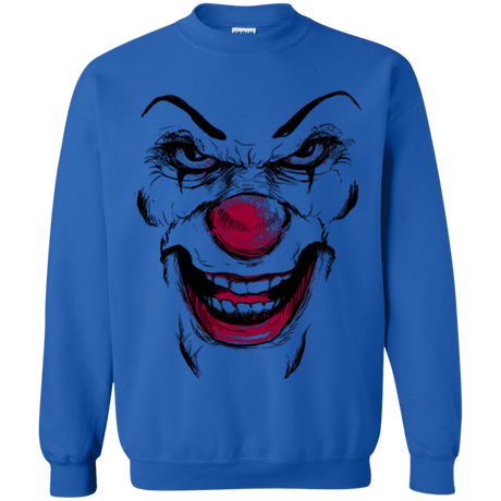 Sweatshirts Royal / Small Clown Face Crewneck Sweatshirt