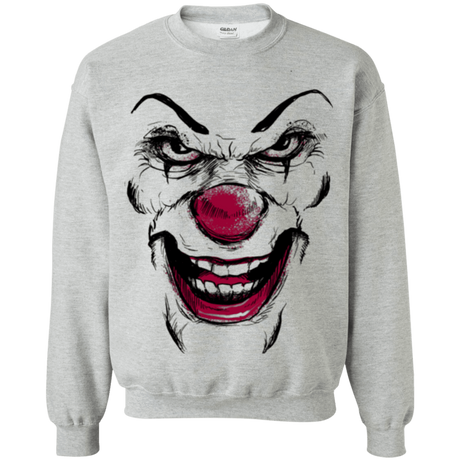 Sweatshirts Sport Grey / Small Clown Face Crewneck Sweatshirt