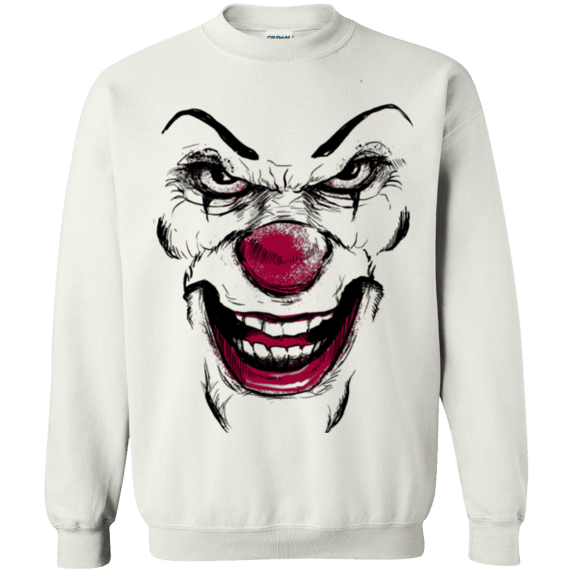 Sweatshirts White / Small Clown Face Crewneck Sweatshirt