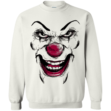 Sweatshirts White / Small Clown Face Crewneck Sweatshirt