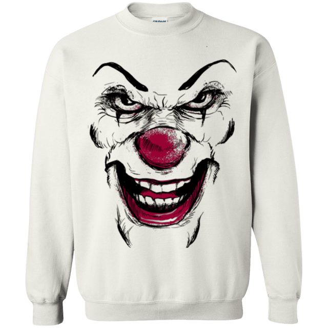 Sweatshirts White / Small Clown Face Crewneck Sweatshirt