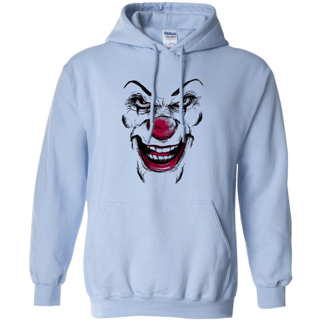 Sweatshirts Light Blue / Small Clown Face Pullover Hoodie