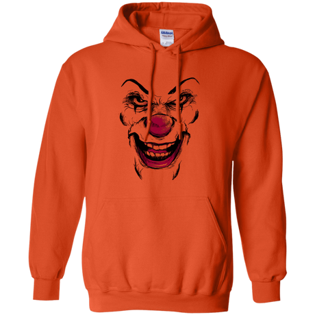 Sweatshirts Orange / Small Clown Face Pullover Hoodie