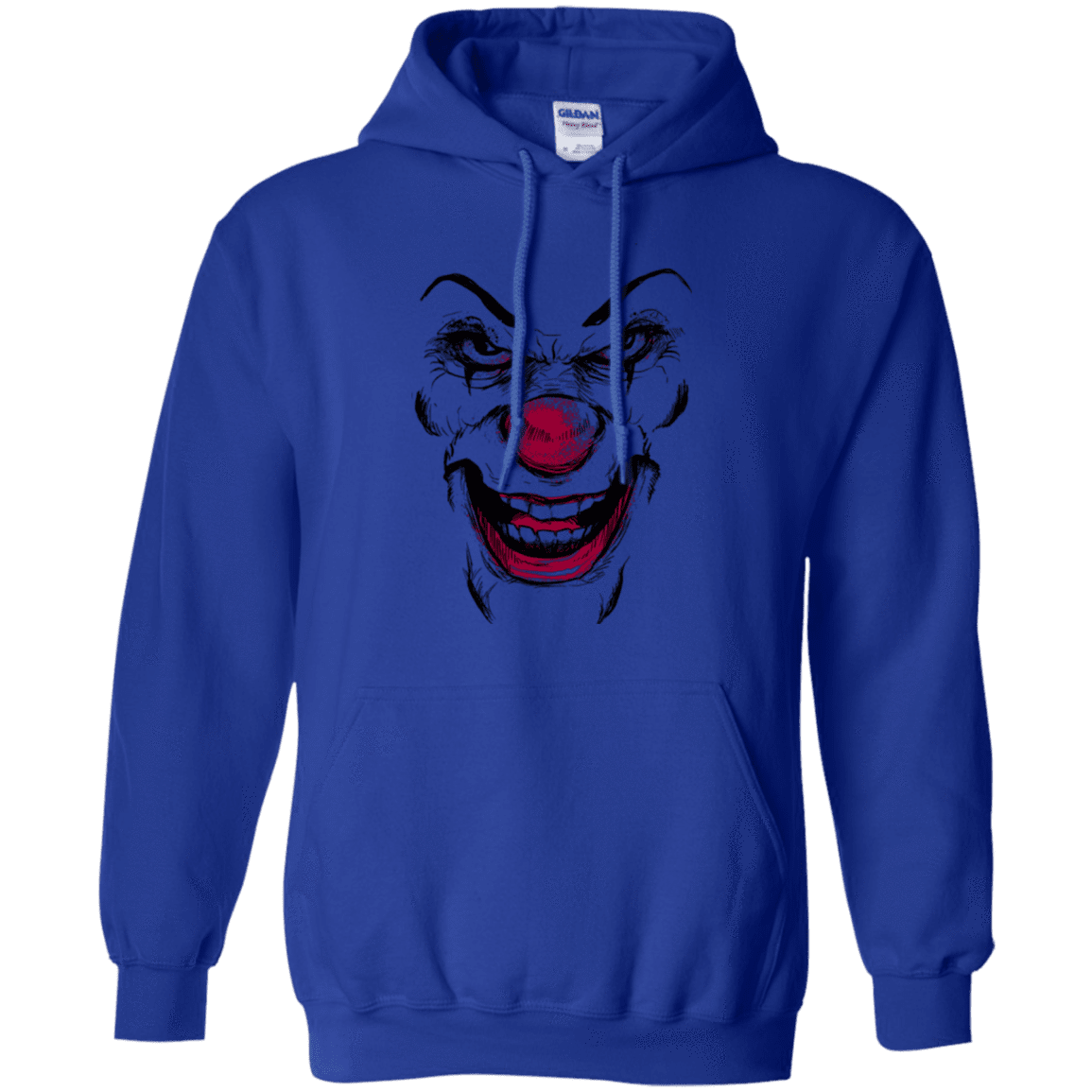 Sweatshirts Royal / Small Clown Face Pullover Hoodie