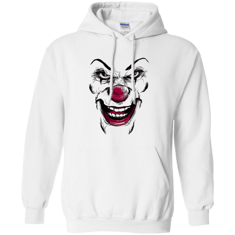 Sweatshirts White / Small Clown Face Pullover Hoodie