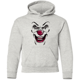 Sweatshirts Ash / YS Clown Face Youth Hoodie