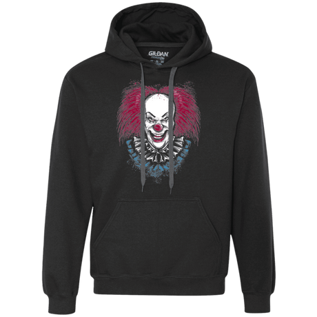 Sweatshirts Black / Small Clown Horror Premium Fleece Hoodie
