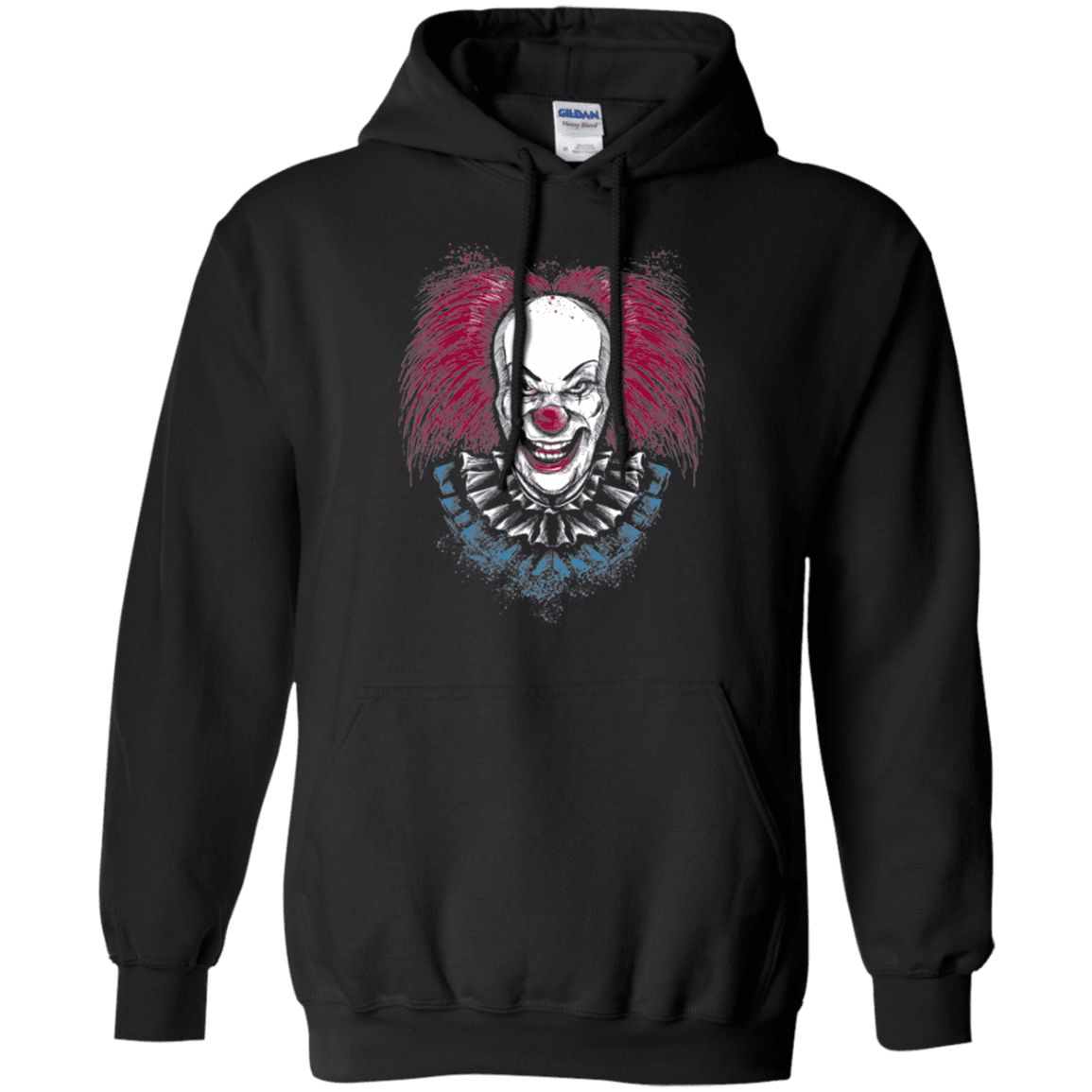 Sweatshirts Black / Small Clown Horror Pullover Hoodie