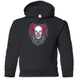 Sweatshirts Black / YS Clown Horror Youth Hoodie