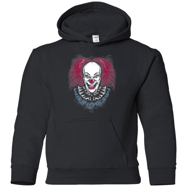 Sweatshirts Black / YS Clown Horror Youth Hoodie