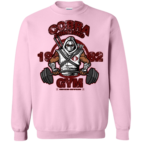 Sweatshirts Light Pink / Small Cobra Command Gym Crewneck Sweatshirt