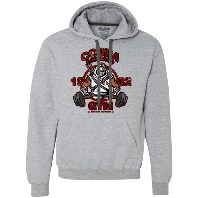 Sweatshirts Sport Grey / Small Cobra Command Gym Premium Fleece Hoodie