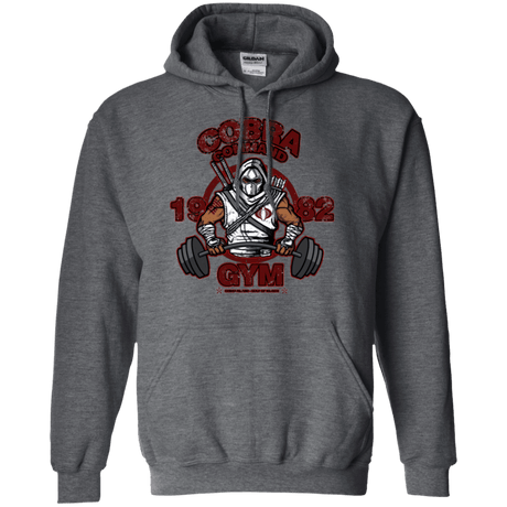 Sweatshirts Dark Heather / Small Cobra Command Gym Pullover Hoodie