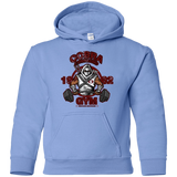 Sweatshirts Carolina Blue / YS Cobra Command Gym Youth Hoodie