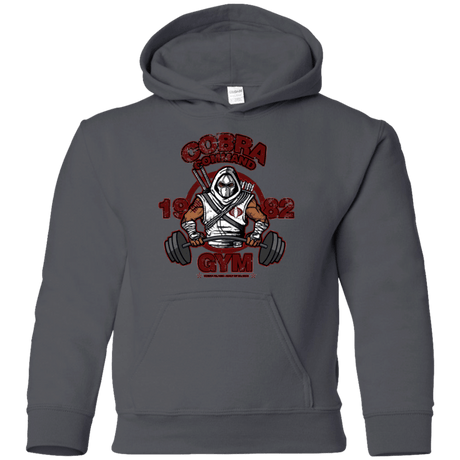 Sweatshirts Charcoal / YS Cobra Command Gym Youth Hoodie