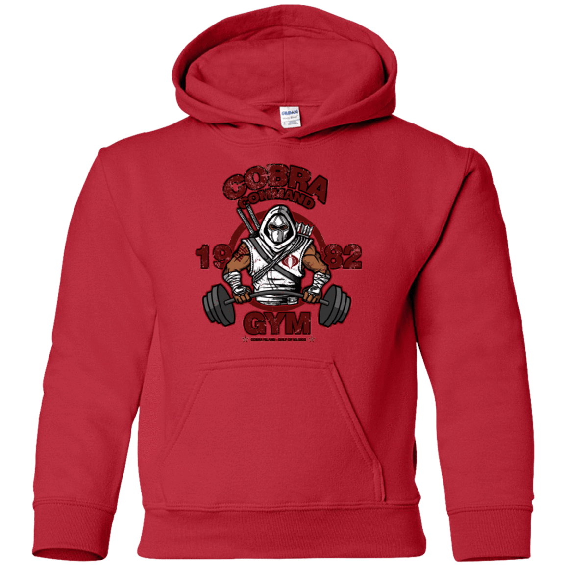 Sweatshirts Red / YS Cobra Command Gym Youth Hoodie