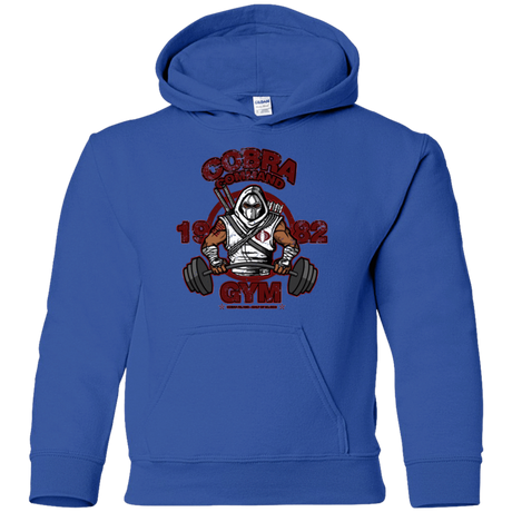 Sweatshirts Royal / YS Cobra Command Gym Youth Hoodie
