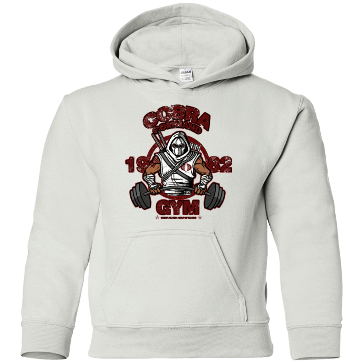 Sweatshirts White / YS Cobra Command Gym Youth Hoodie