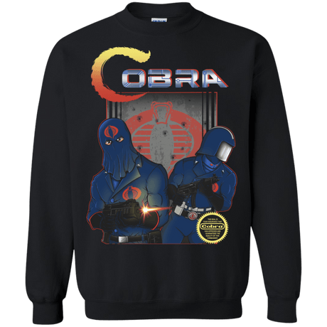 Sweatshirts Black / S COBRA Crewneck Sweatshirt