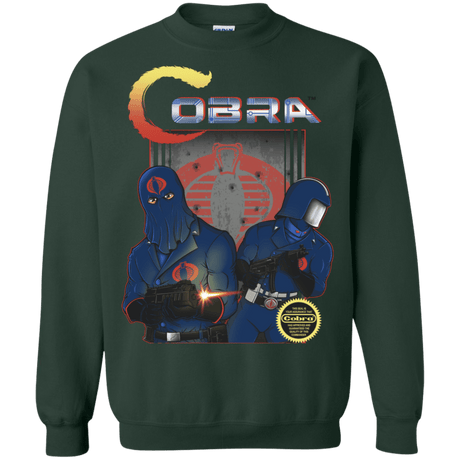 Sweatshirts Forest Green / S COBRA Crewneck Sweatshirt