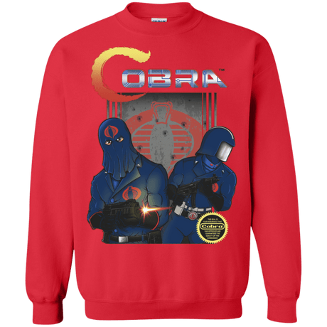 Sweatshirts Red / S COBRA Crewneck Sweatshirt