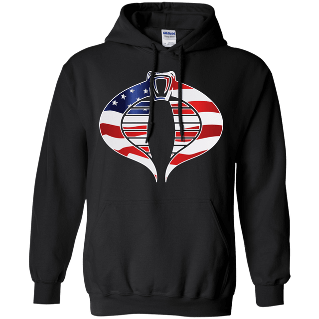 Sweatshirts Black / Small COBRA FLAG Pullover Hoodie