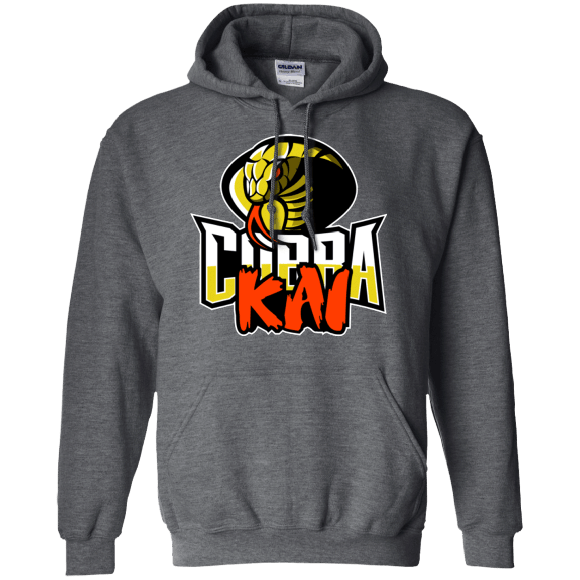 Sweatshirts Dark Heather / S COBRA KAI Pullover Hoodie