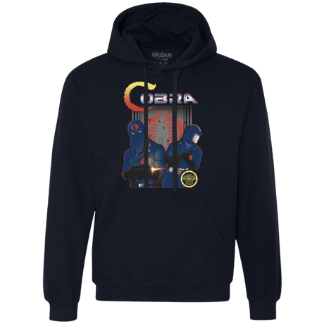 Sweatshirts Navy / S COBRA Premium Fleece Hoodie