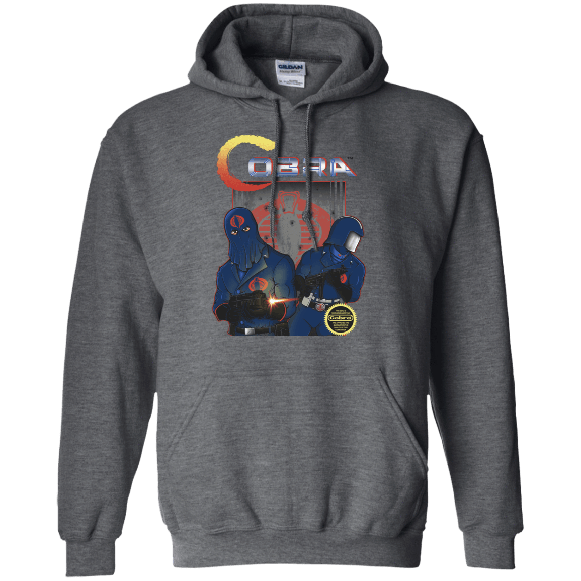 Sweatshirts Dark Heather / S COBRA Pullover Hoodie